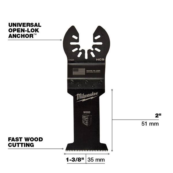 Milwaukee - Oscillating Multi-Tool Blade Kit (20-Piece) with Tool Pouch