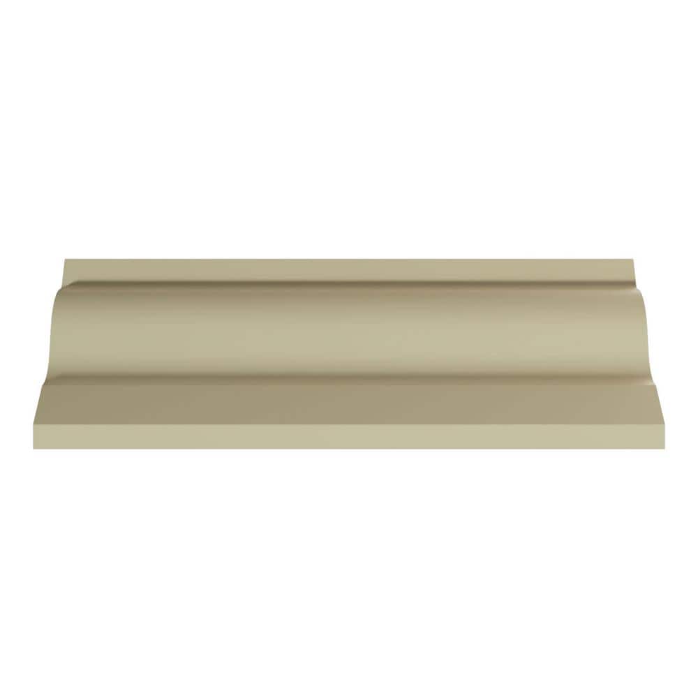 96" Gray Polyurethane Crown Moulding