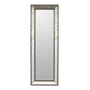 70.9 in. x 24.4 in. Transitional Rectangle Framed Decorative Mirror
