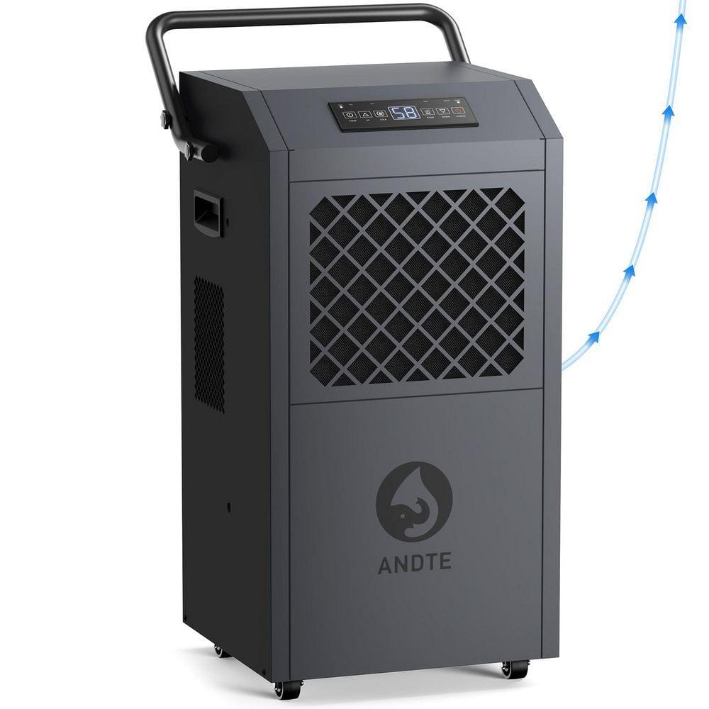 190 pt. 6500 sq. ft. Commercial Dehumidifier in Gray with Built-in Pump, Automatic Drainage Heavy-Duty Design, Timer price history on PriceWatchPro