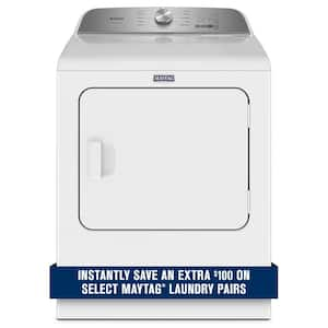 7.0 cu. ft. Vented Pet Pro Electric Dryer in White