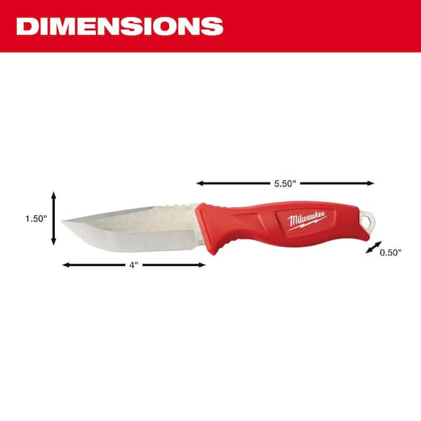 Milwaukee Tradesman Fixed Blade Knife