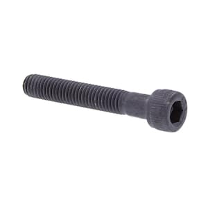 #10-32 x 1-1/4 in. Black Oxide Coated Steel Hex (Allen) Drive Socket Head Cap Screws (25-Pack)