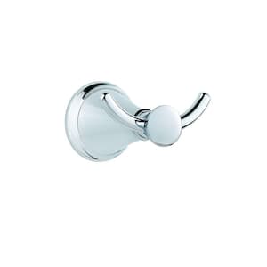 Pasadena Double Robe Hook in Polished Chrome