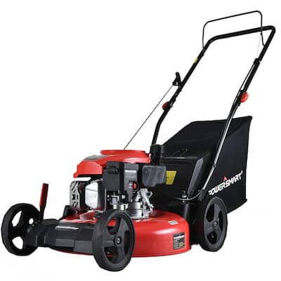 PowerSmart 21 in. 3-in-1 170 cc Gas Walk Behind Lawn Mower – Home Depot ...