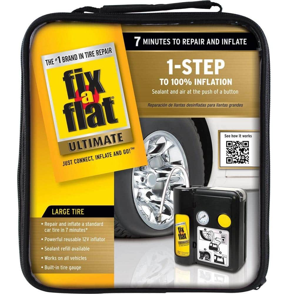 Fix-A-Flat® For Large Tires - 20 oz - QC Supply