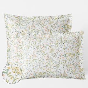 Company Cotton Clemencia Mini Floral Percale Sham