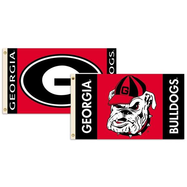 BSI Products NCAA Georgia Bulldogs 3 ft. x 5 ft. Collegiate 2-Sided Flag with Grommets