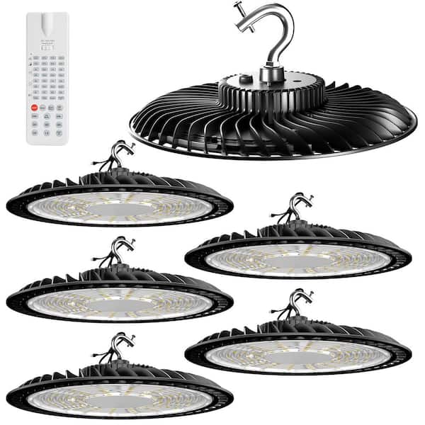 bulbeats 6Pack 200W LED High Bay Light with Motion Sensor 30000LM High Bay LED Light, AC100-277V LED high Bay Shop Light