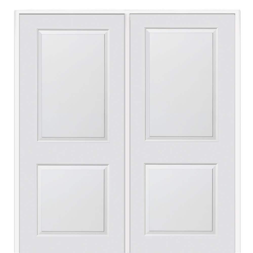 MMI DOOR 72 in. x 80 in. Smooth Carrara Right-Hand Active Solid