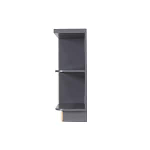 Shaker Ready to Assemble 12 in. x 34.5 in. x 24 in. Base Left Open End Cabinet in Gray