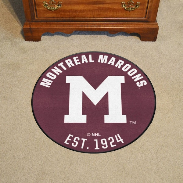 FANMATS Maroon 2 ft. 3 in. Round Arizona Cardinals Vintage Area