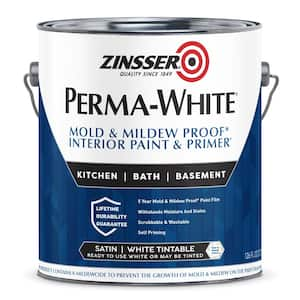 Perma-White 1 gal. Mold & Mildew-Proof Satin Interior Paint (2-Pack)