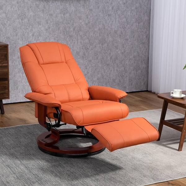 Homcom leather recliner discount