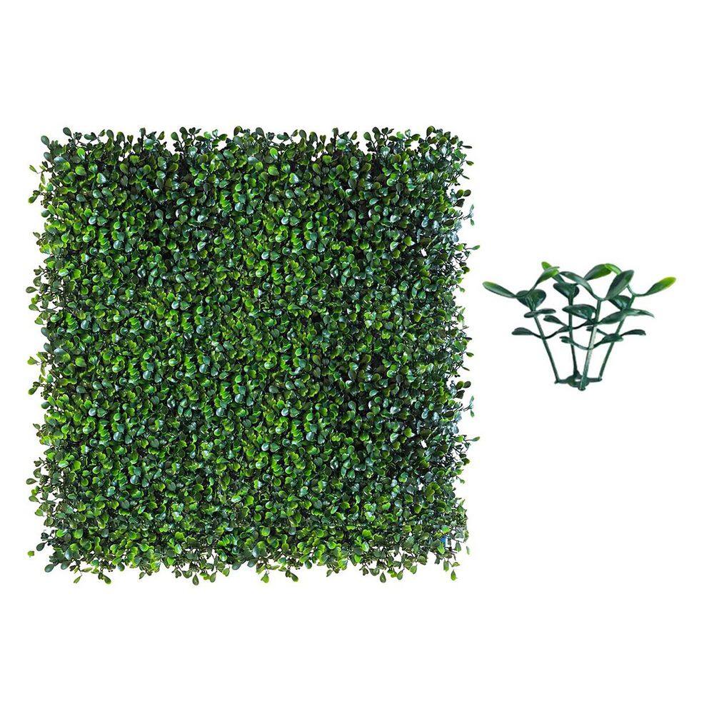 10 in. x 10 in. 17.5 sqft Green Artificial Boxwood Panel Polyethylene Landscape Supply Type 25-Pieces price history on PriceWatchPro