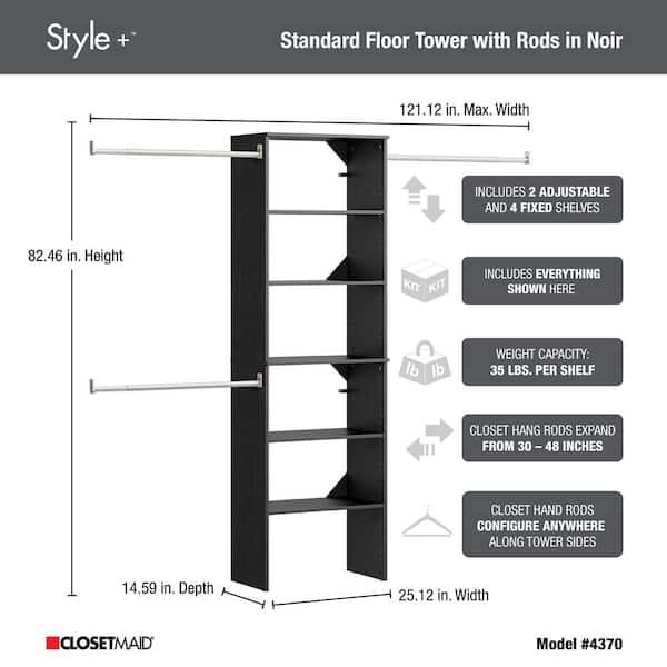 Quickly Install Closet Rods - Hammer and Handsaw