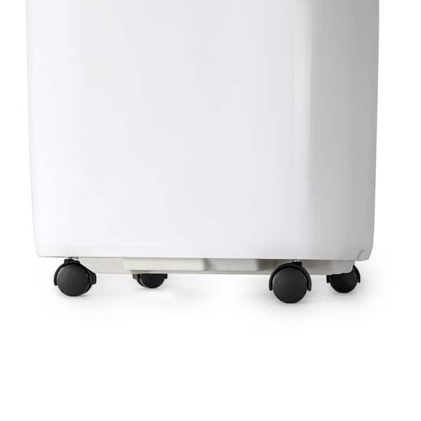 14,000 BTU Cool, 13,000 BTU Heat, 10,000 BTU (SACC/CEC) Cool Portable Air  Conditioner, Dehumidifier and Remote, White