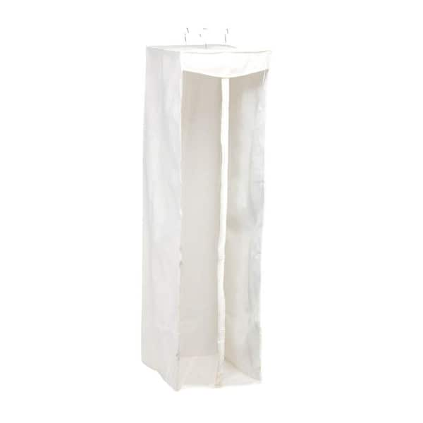 Honey-Can-Do Hanging Organizer PEVA Jumbo Storage Closet in White