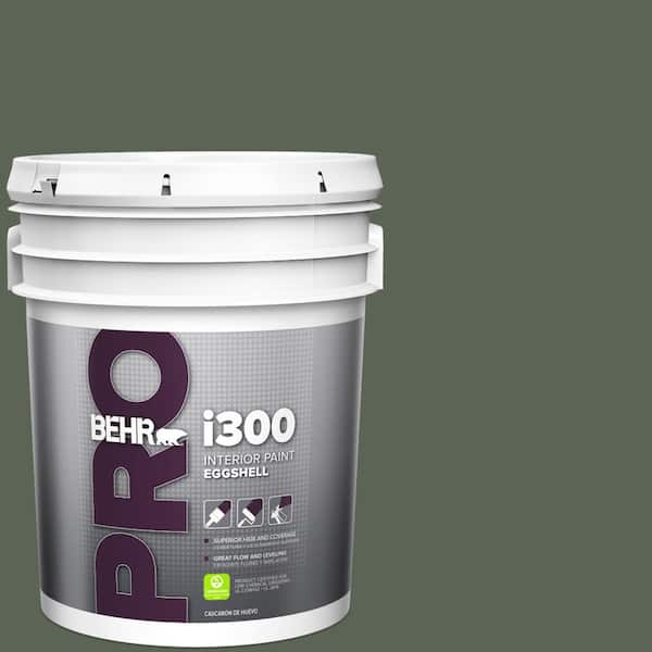 BEHR PRO 5 gal. #T13-16 Pine Cone Pass Eggshell Interior Paint