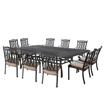 10 Person Patio Table Off 65, Outdoor Dining Table For 10
