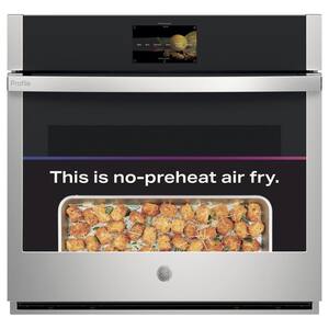 Profile 30 in. Smart Single Electric Wall Oven with Convection and Self-Clean in Stainless Steel