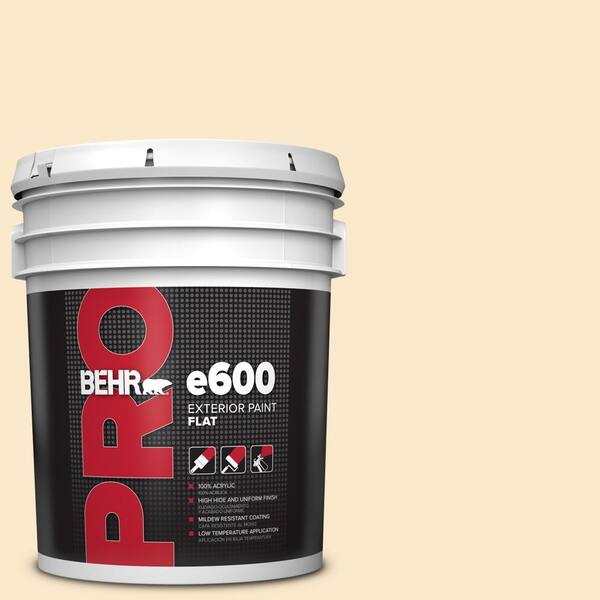 BEHR PRO 5 gal. M2702 Risotto Exterior Flat Paint