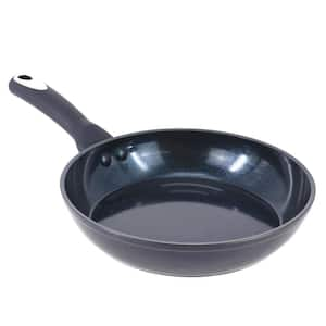 Hawke 9 .5 Inch Ceramic Nonstick Aluminum Frying Pan in Dark Blue