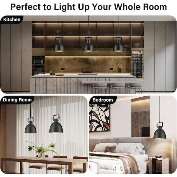 Modern Black Ceiling Chandeliers For Living Room Hall Ceiling Light Fixture Romantic Starry Gold Creative Ceiling Lamp Bedroom - 39 - View #11