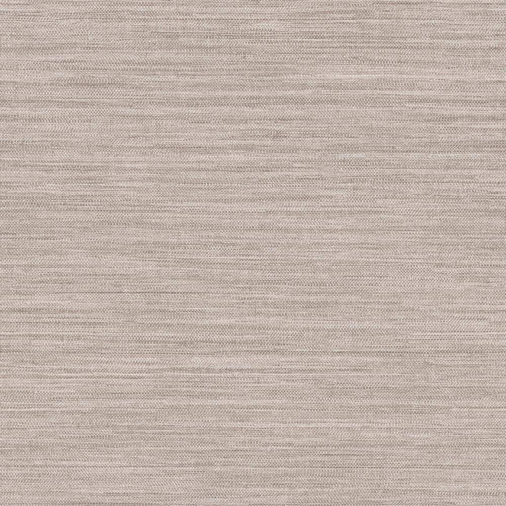 Tempaper Faux Horizontal Grasscloth Pewter Removable Peel and Stick