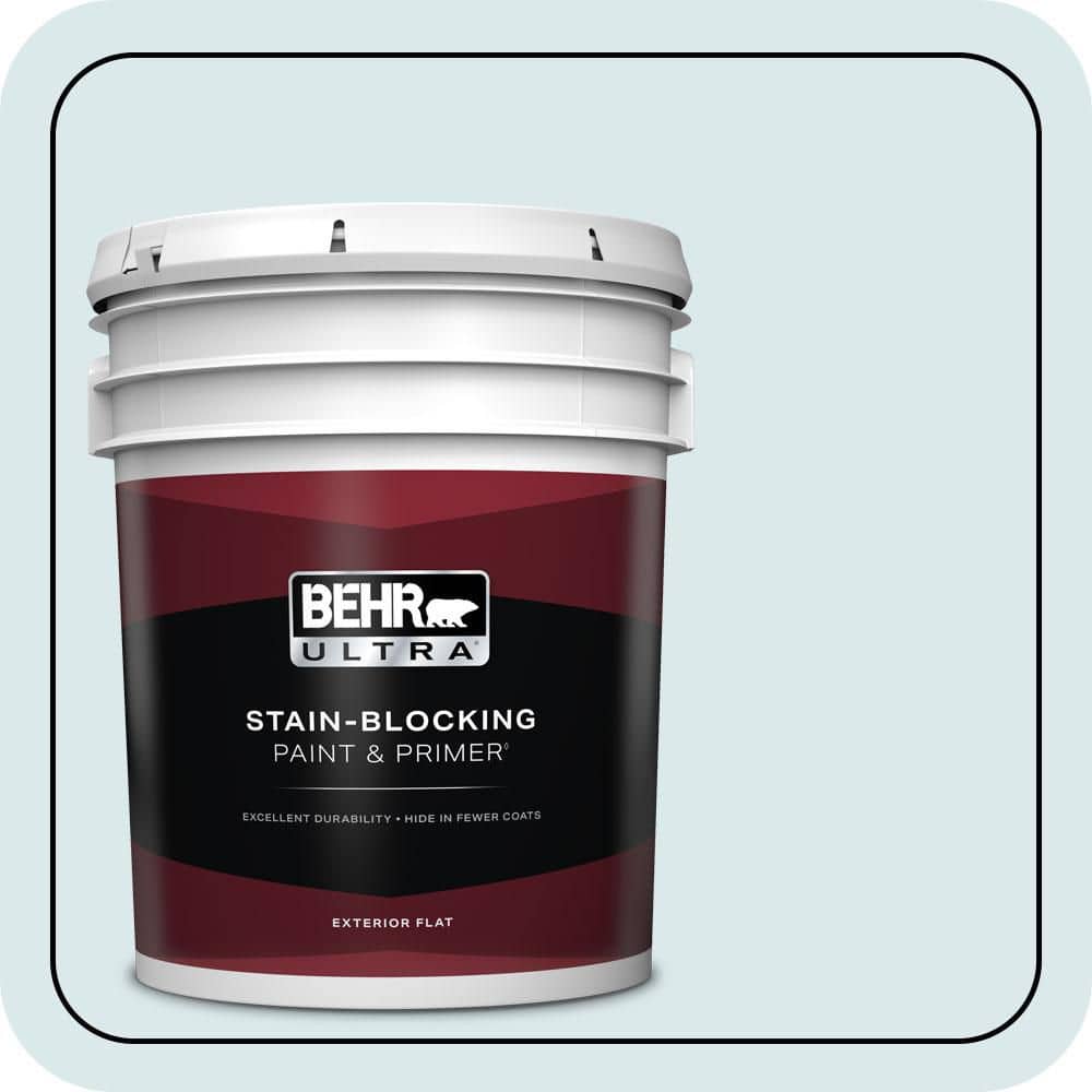 5 gal. #540E-1 Wave Crest Flat Exterior Paint & Primer price history on PriceWatchPro