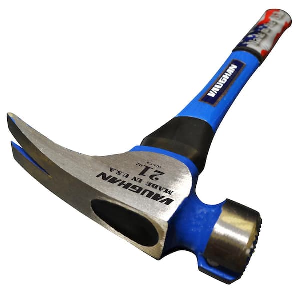 21 oz. California Framer Framing Hammer with 16 in. Fiberglass Handle and Magnetic Nail Start