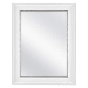 20 in. x 26 in. Fog Free Recessed or Surface Mount Medicine Cabinet in White with Mirror