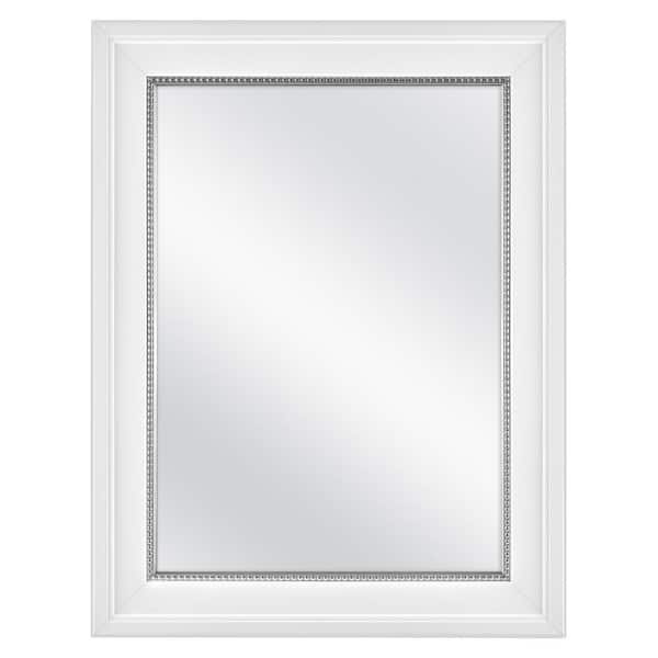 Photo 1 of 20 in. x 26 in. Fog Free Recessed or Surface Mount Medicine Cabinet in White