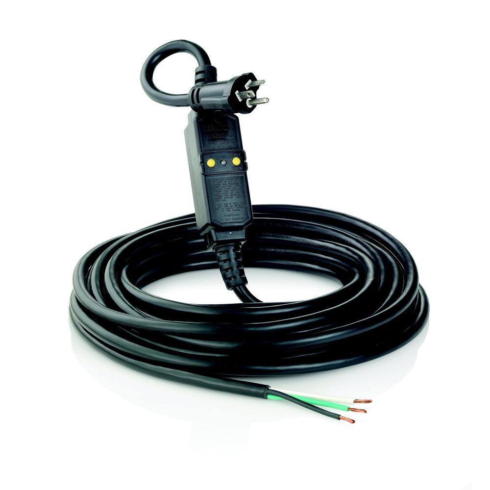 UPC 078477399286 product image for Leviton 20 Amp Straight Blade Portable GFCI with 37 ft. Cord Set, Black | upcitemdb.com