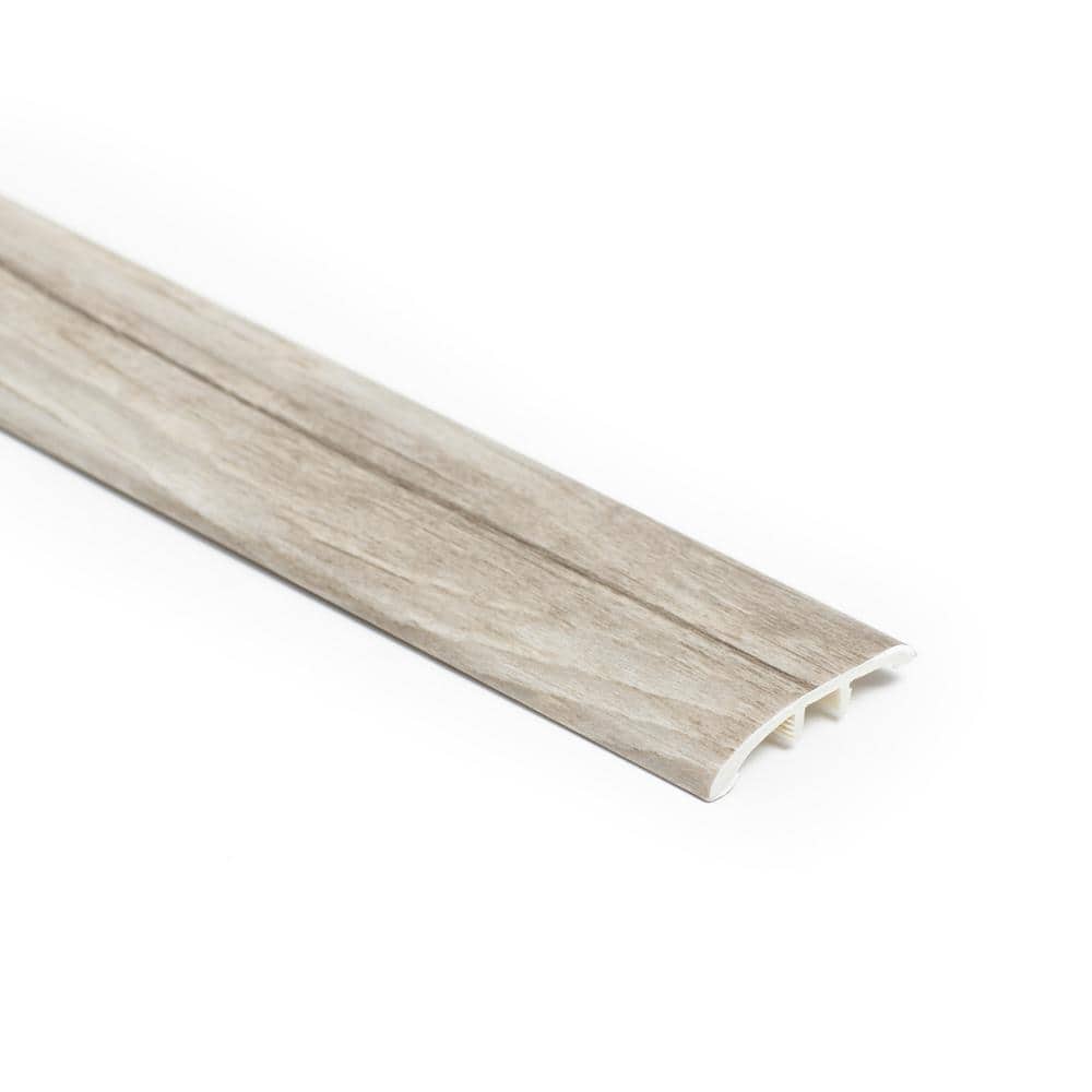 Knoxville Graysville 5/16 in. T x 1-3/4 in. W x 94 in. L Vinyl Multi-Purpose Reducer Molding price history on PriceWatchPro