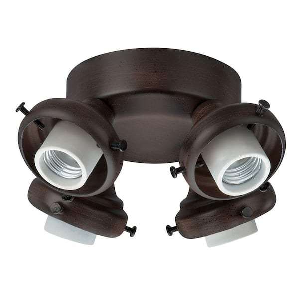 Hunter Cocoa 4-Light Adapter-DISCONTINUED