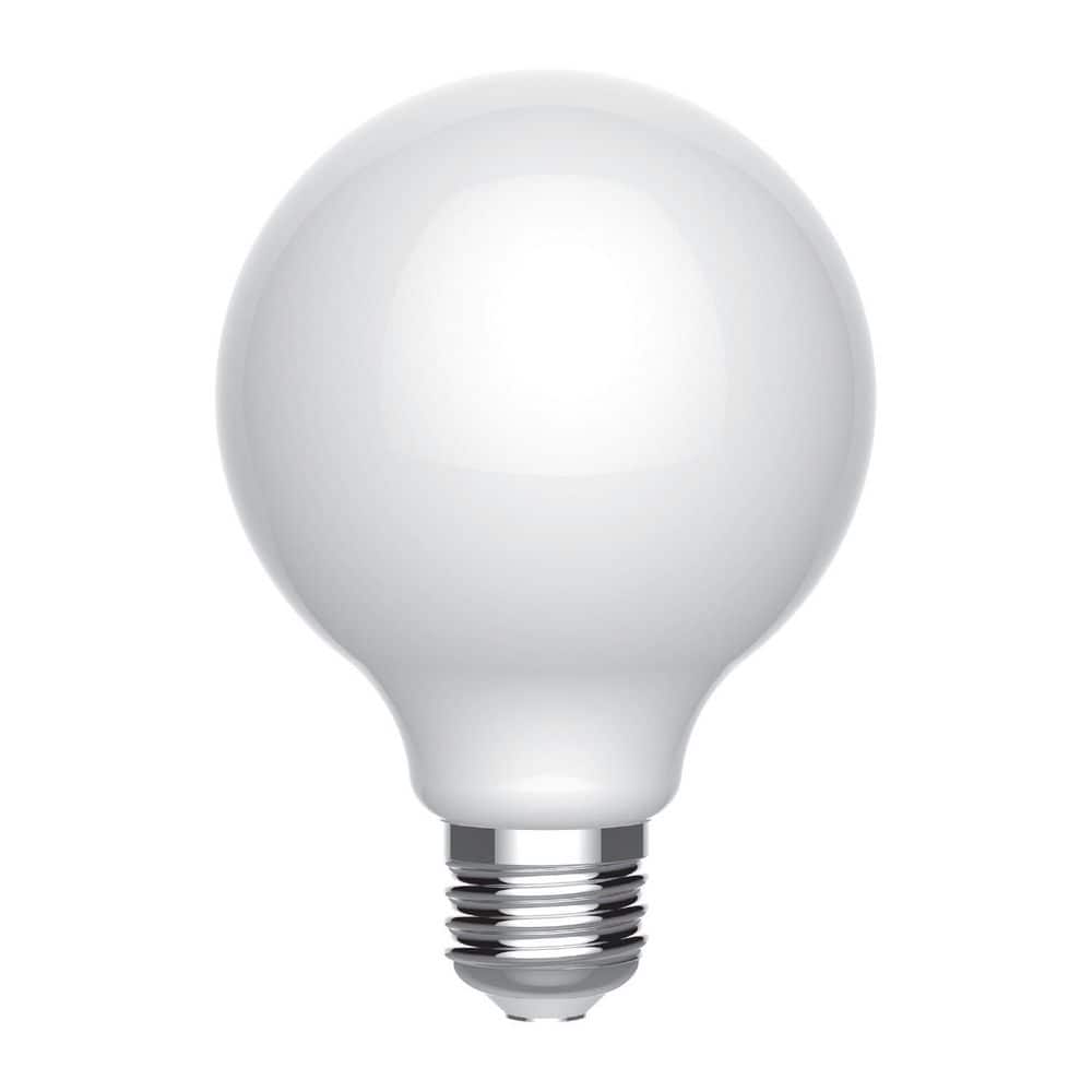 GE 100.0-Watt Equivalent G25 Globe LED Light Bulb Daylight Dimmable 2-Pack