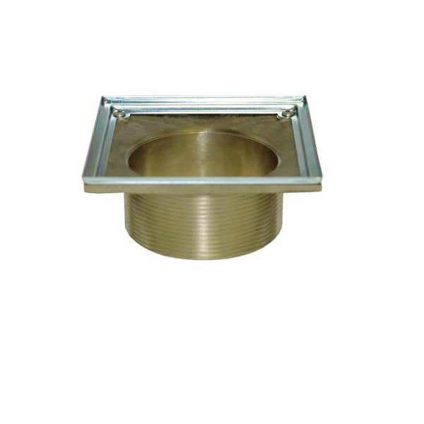NEWPORT BRASS 6 in. Square Shower Drain Throat