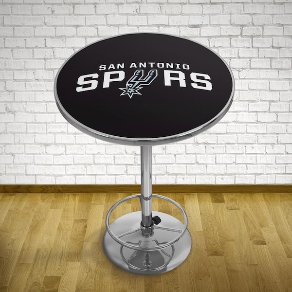 Trademark Miami Heat 2013 NBA Champions Chrome Pub/Bar Table  NBA2000-MH-2013 - The Home Depot