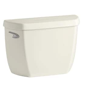 Wellworth Classic 1.28 GPF Single Flush Toilet Tank Only with Class Five Flushing Technology in Biscuit