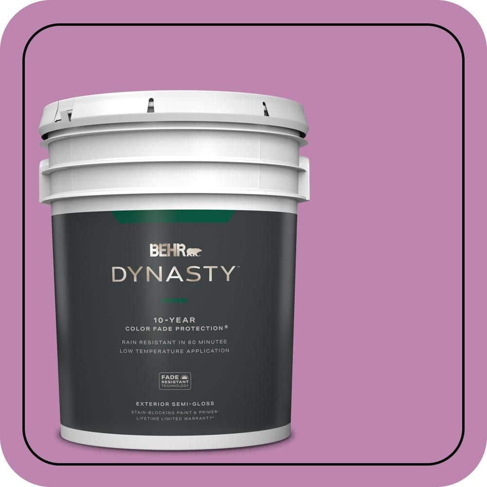 5 gal. #MQ4-60 Joie De Vivre Semi-Gloss Enamel Exterior Stain-Blocking Paint & Primer price history on PriceWatchPro