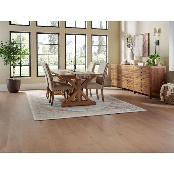 Pergo Defense+ Glen Canyon Oak 3/8 in. T x 7.5 in. W Click Lock Engineered Hardwood Flooring (24.54 sq. ft./Case)