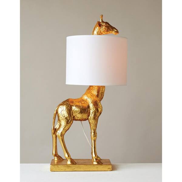 Colored Resin Flower Animal Series Table Lamp 6.5 Inch Table Lamp Night Lamp