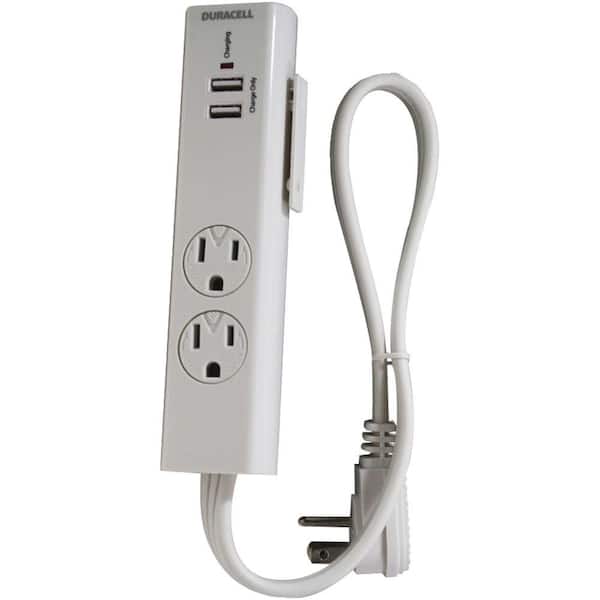 Duracell 3-Outlet Dual USB Surge Protector