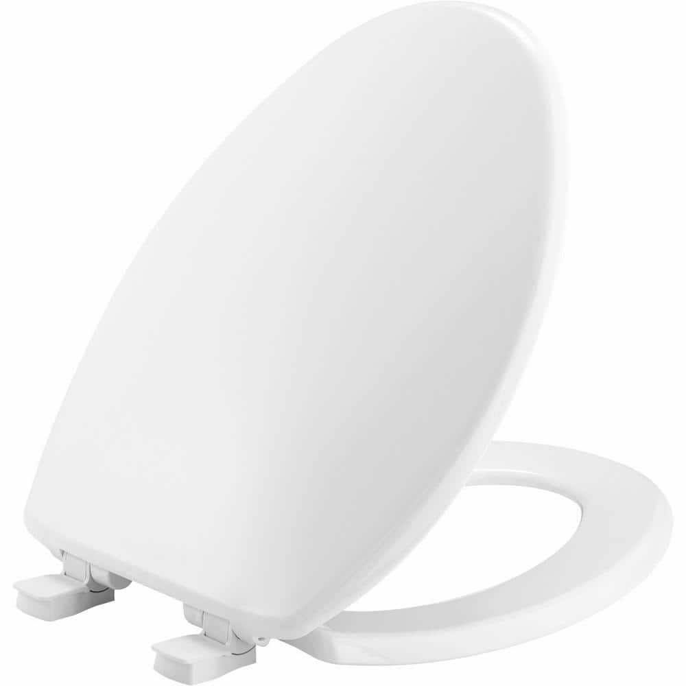 Bemis 166TT 000 Elongated Toilet Seat  White Molded Wood - Quantity 1