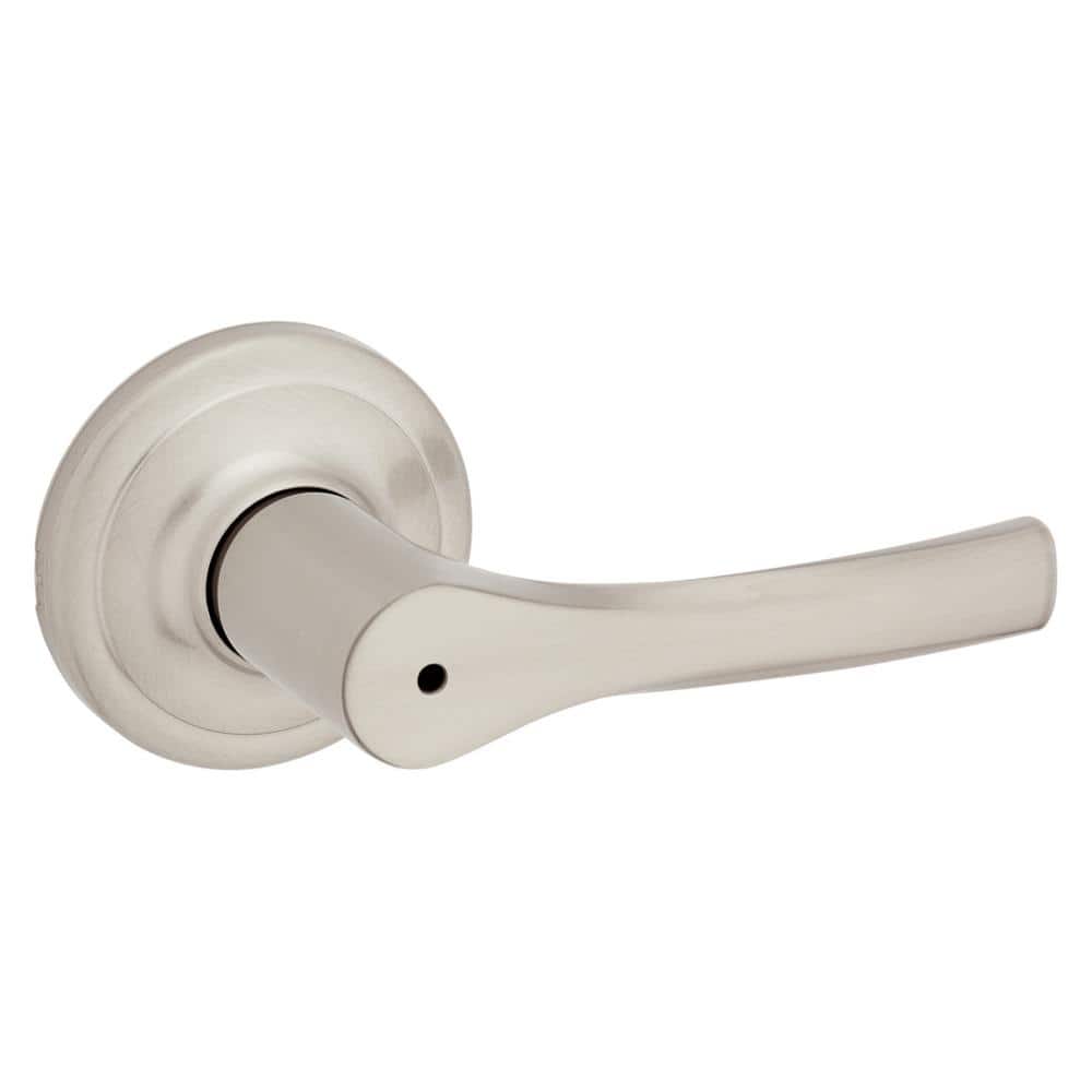 Henley Satin Nickel Bed/Bath Door Lever price history on PriceWatchPro