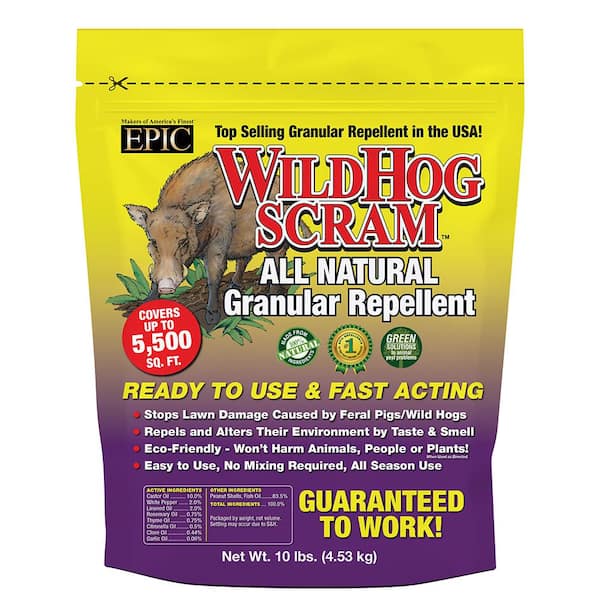Unbranded 10 lbs. Wild Hog Repellent Granular Bag