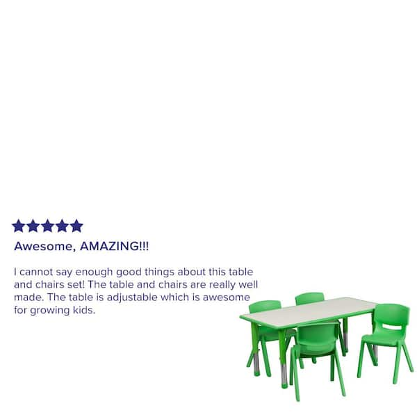 Carnegy Avenue Green Kids Table