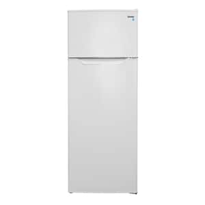Galanz GLR10TBEEFR Retro Refrigerator with Top Freezer Frost Free, Dual  Door Fridge, Adjustable Electrical Thermostat Control, 10 cu ft, Blue
