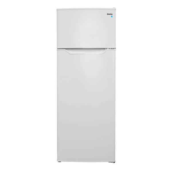 Danby 21.44 in. 7.4 cu. ft. Apartment Size Top Freezer Refrigerator in White